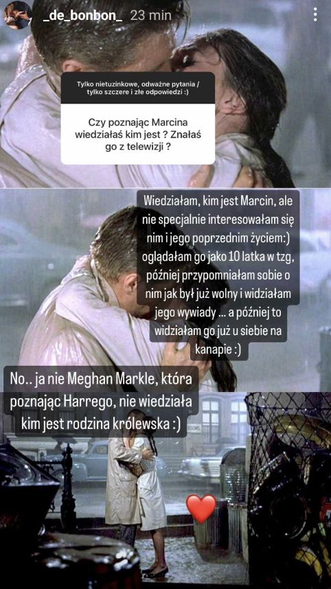 Dominika zorganizowała Q&A