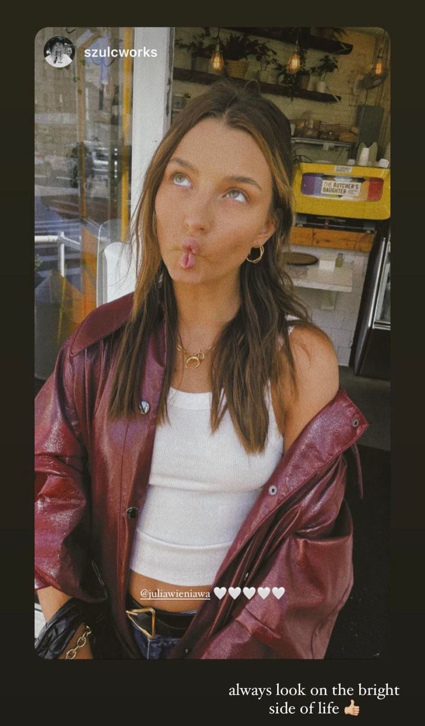 Julia Wieniawa w Nowym Jorku