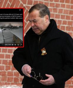 Miedwiediew grozi Europie. "Oto, co otrzymacie"