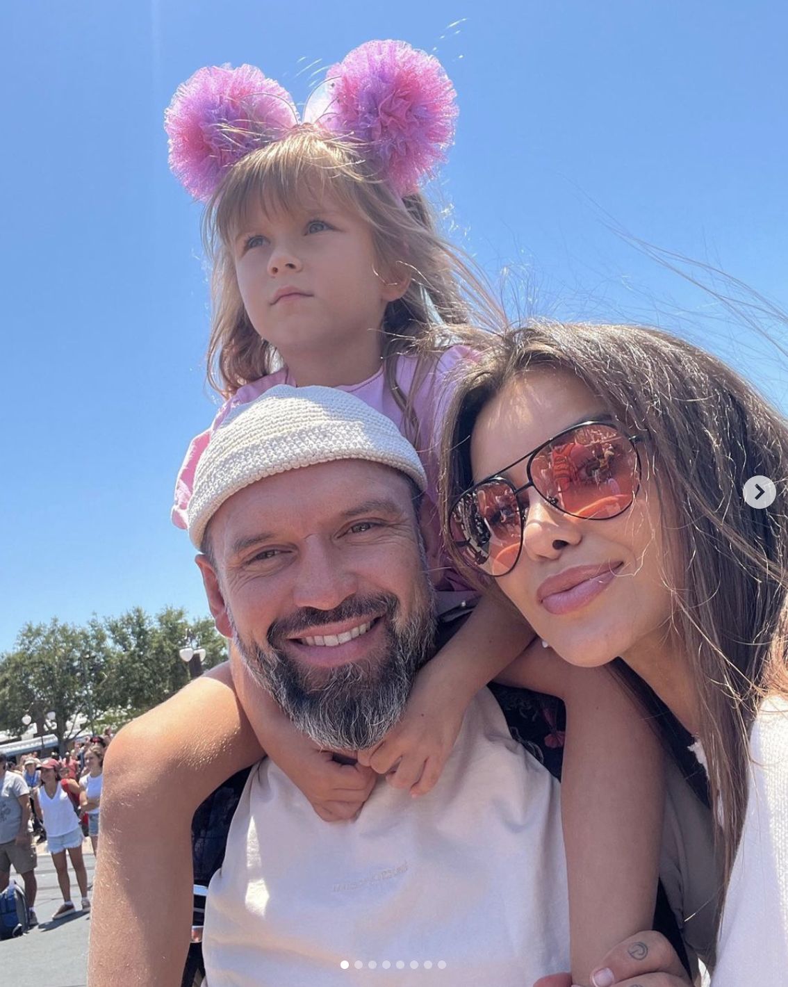 Natalia Siwiec, Mariusz Raduszewski i córka Mia