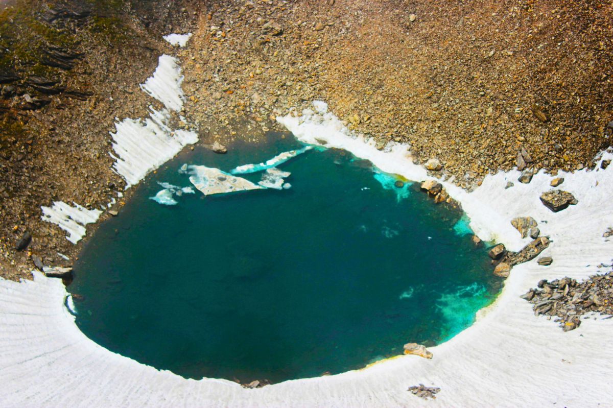 Lake in the Himalayas