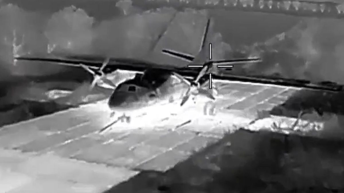 Samolot An-26 zniszczony przez Ukraińców