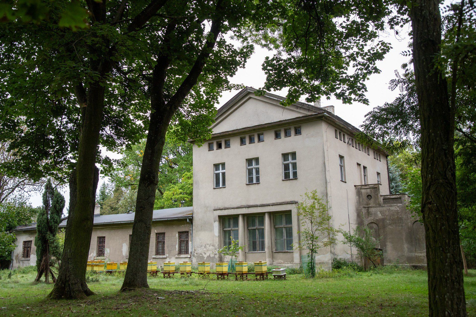 Dawny folwark w Piwnicach koło Torunia