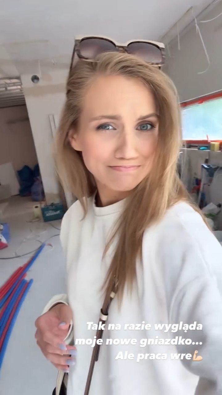Agnieszka Kaczorowska w swoim nowym domu