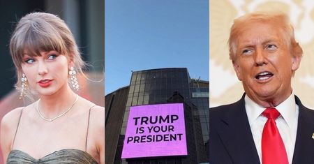 Biały Dom NABIJA SIĘ z Taylor Swift, która ogłosiła na telebimie, że wzięła ślub. Wyszło zabawnie? (FOTO)