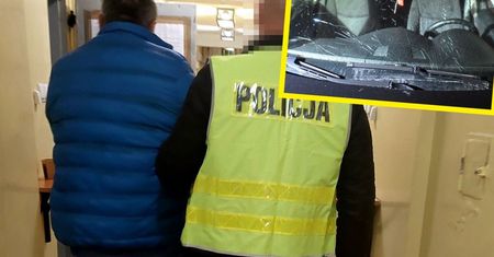 44-latek chwycił za łopatę do śniegu. Niszczył wszystko na swojej drodze