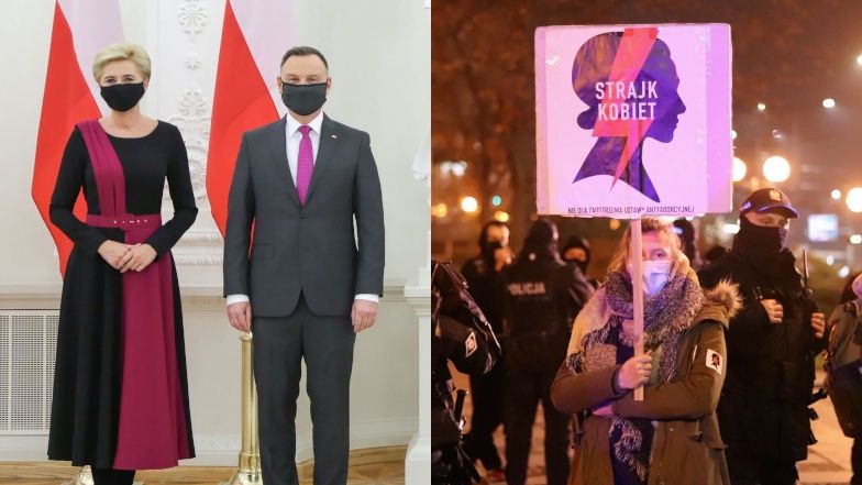 Andrzej Duda i Agata Duda z wizytą na Litwie