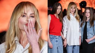 Nicole Kidman nie płacze po rozstaniu. Aktorka lansuje się z córkami na Fashion Weeku. Podobne do sławnej mamy?