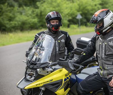 Ubranie turystyczne od Suzuki. Sprawdzi się przy każdej pogodzie