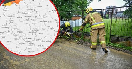 RCB ostrzega przed groźną pogodą. Silny wiatr na północy Polski