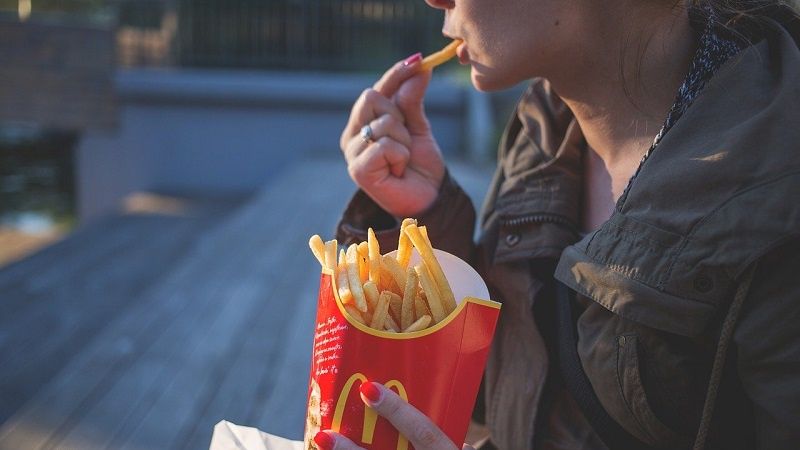 mcdonalds frytki fast food