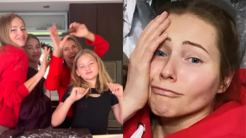 Świąteczna inba u Rubików. 10-letnia córka Agaty zszokowała internautów: "MAŁOLATA MA TIPSY". Już nadeszła odpowiedź (WIDEO)