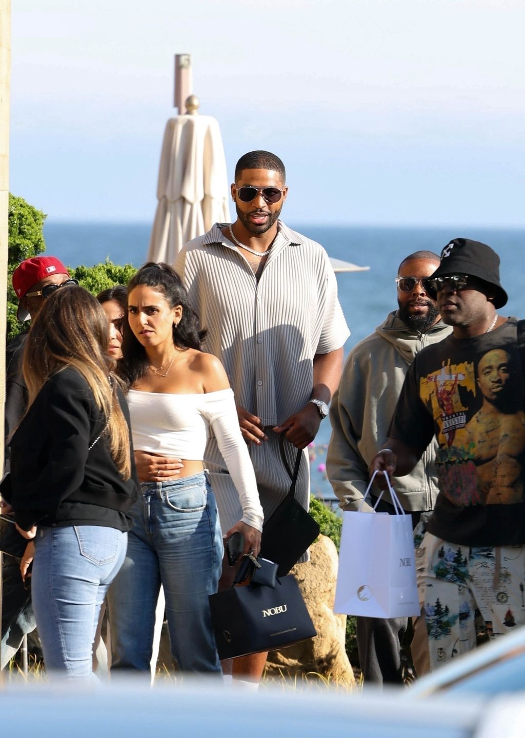 Khloe Kardashian i Tristan Thompson na lunchu