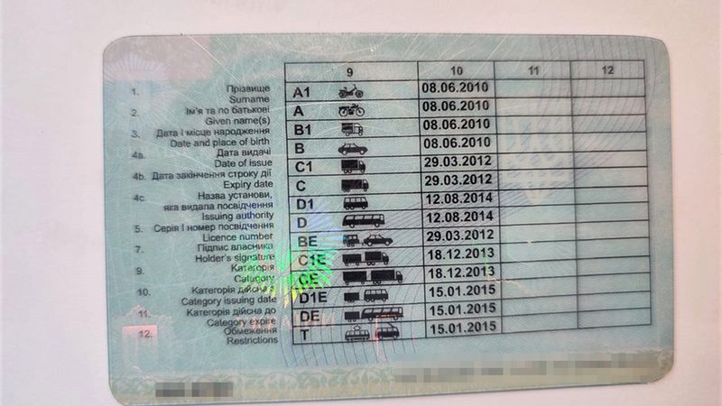 Kupił podrabiane prawo jazdy na wszystkie kategorie