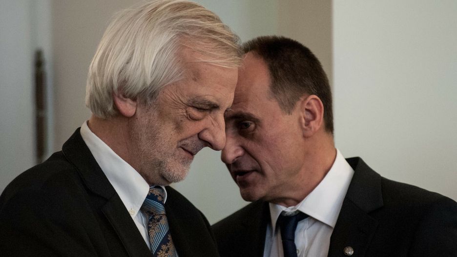 Ryszard Terlecki i Paweł Kukiz