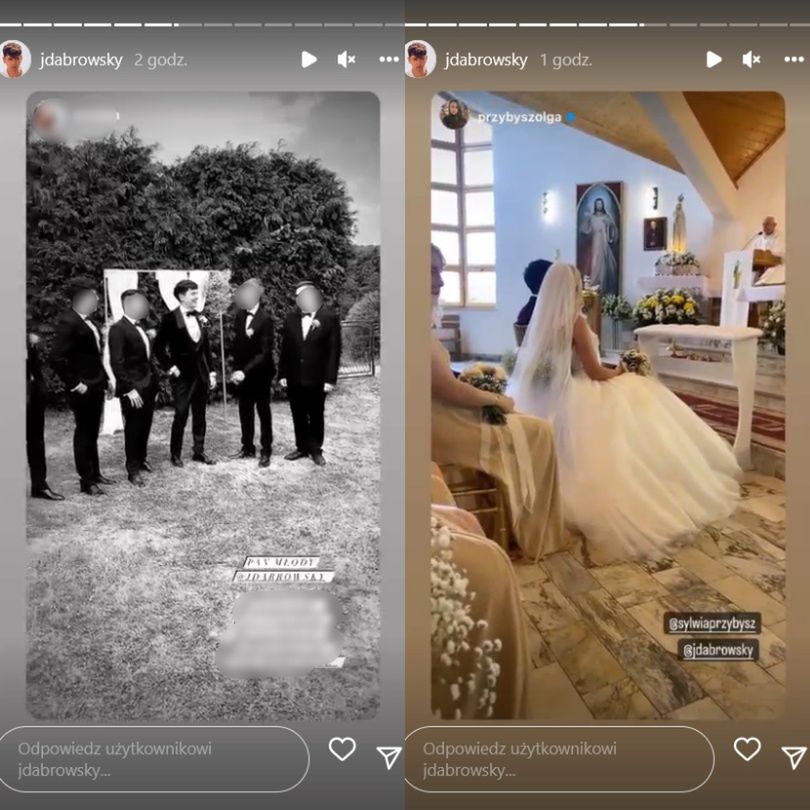 Sylwia Przybysz i Jan Dąbrowski są już po ślubie!