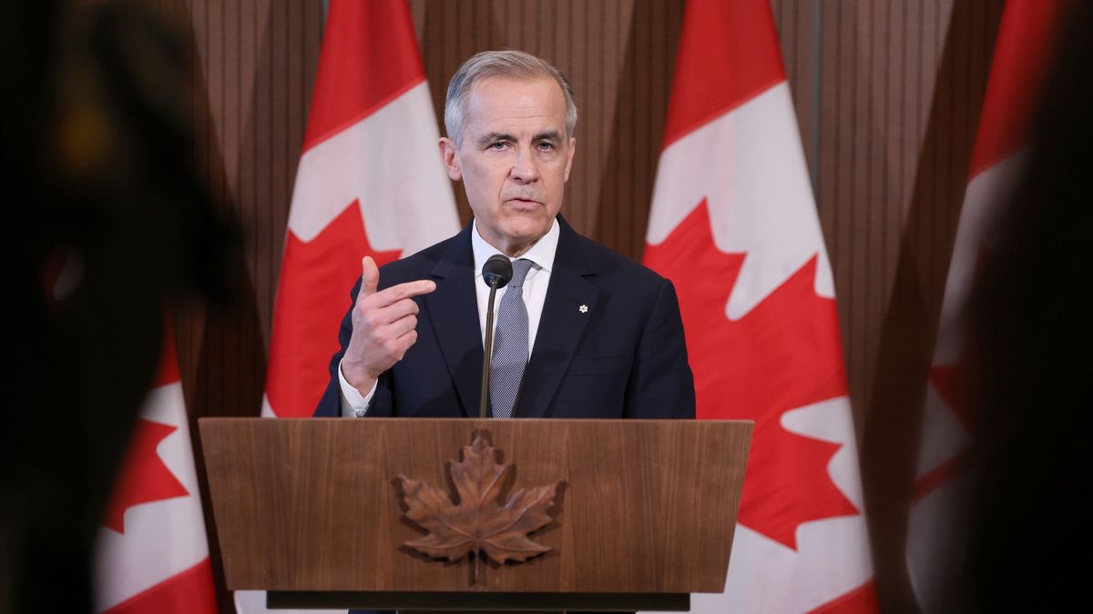 Na zdjęciu premier Kanady Mark Carney