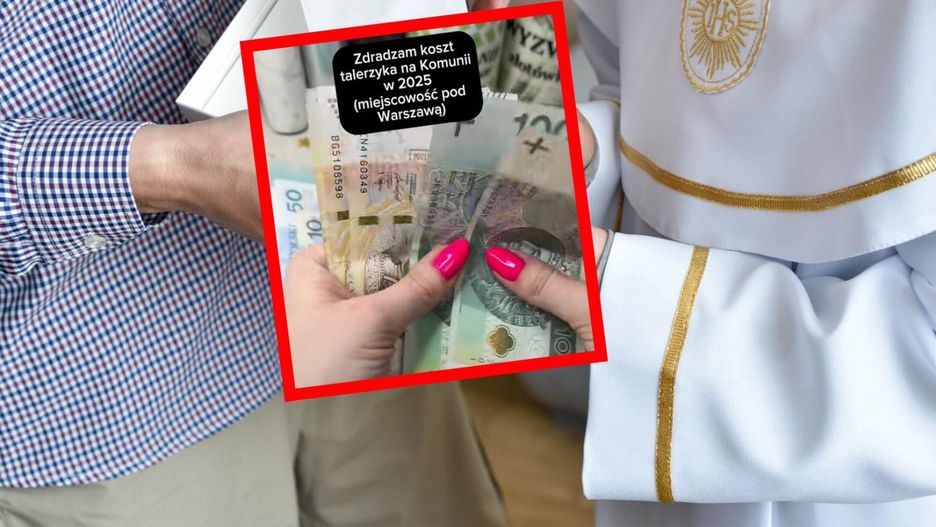 Organizuje komunię syna. Tyle trzeba zapłacić teraz za talerzyk