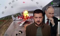 Zełenski wszystko widział. Tak zmasakrowali rosyjskie lotnictwo