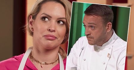 "Hell's Kitchen". Gessler był zażenowany. Pluł jedzeniem, a całe dania lądowały w koszu