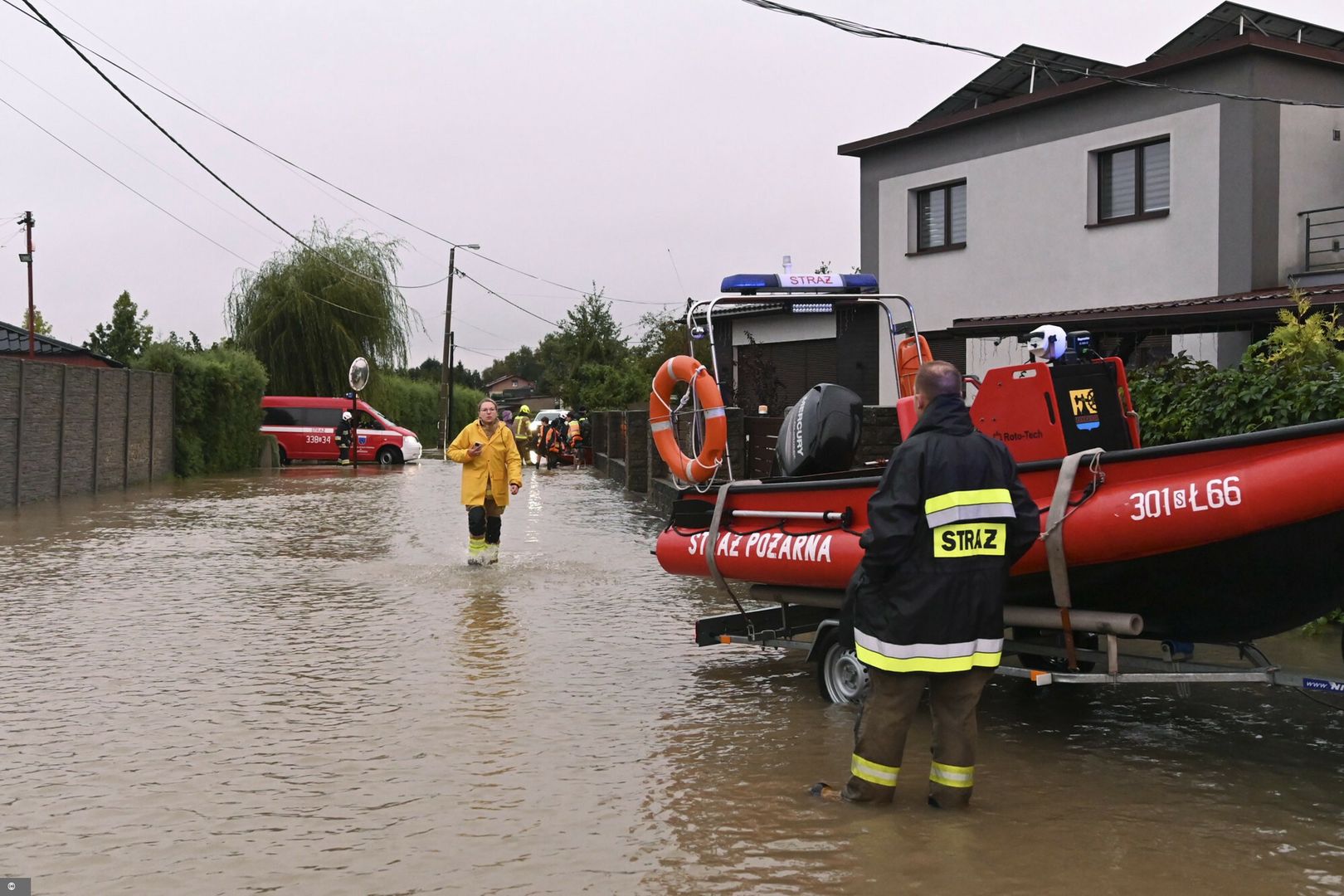 Ściągają pracowników. Niepokój na zbiorniku Jarnołtówek