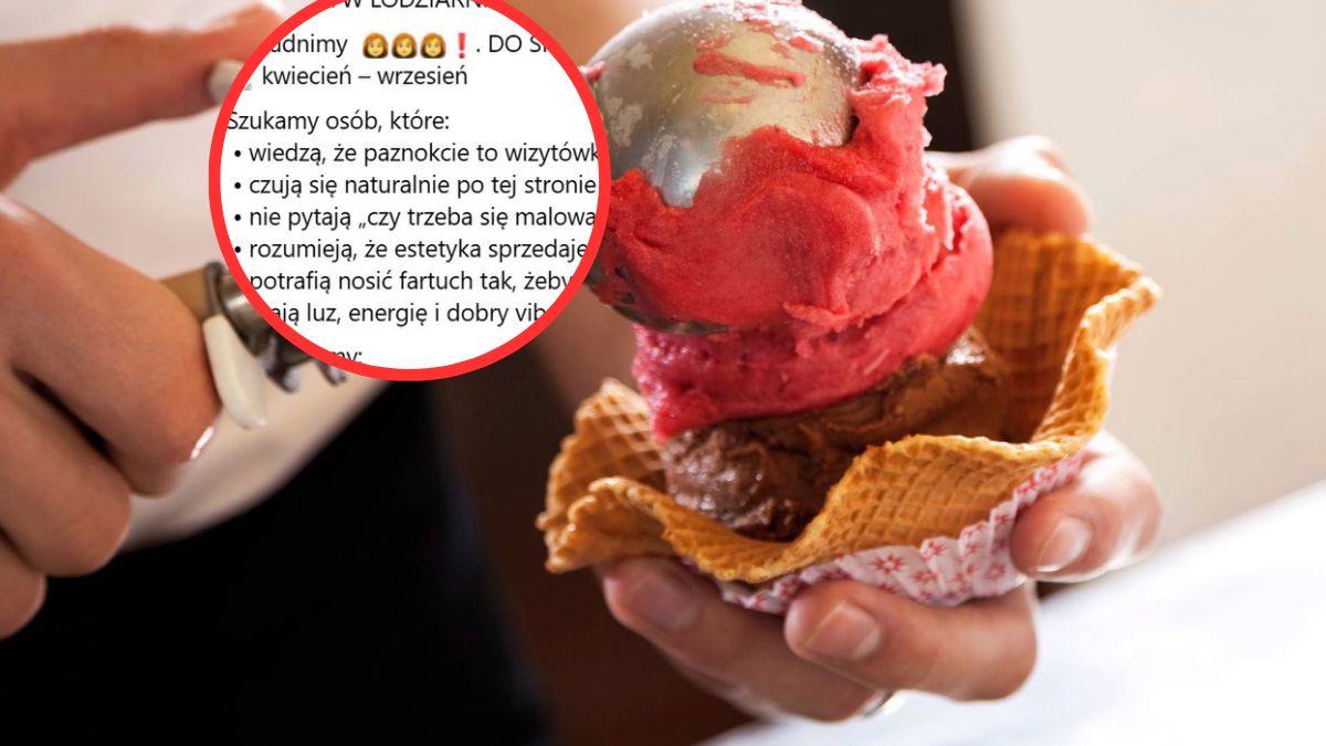 Szukają pracownicy do lodziarni