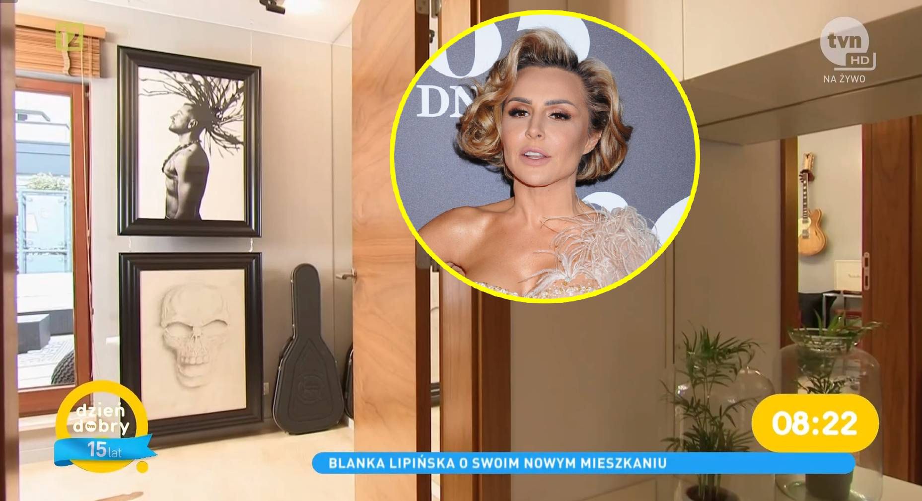 Pokazała swoje mieszkanie. Fotka Barona wciąż wisi na ścianie