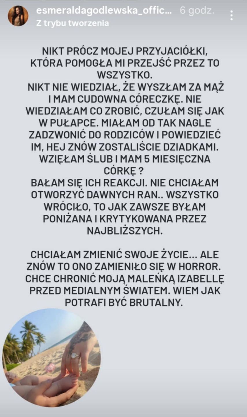 Esmeralda Godlewska OKŁAMAŁA internautów?