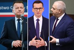 "Nawet nie udają, że przejmują się premierem". Błaszczak z Sasinem wykorzystują swój moment