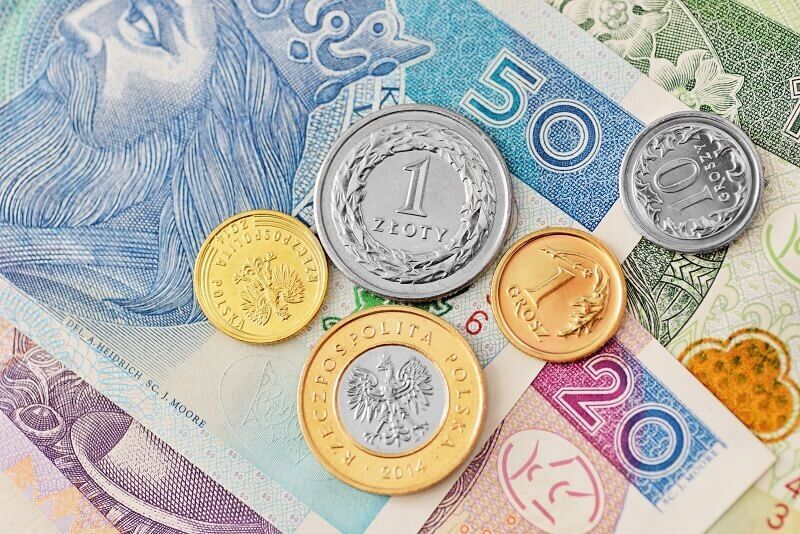 polskie pieniądze gotówka