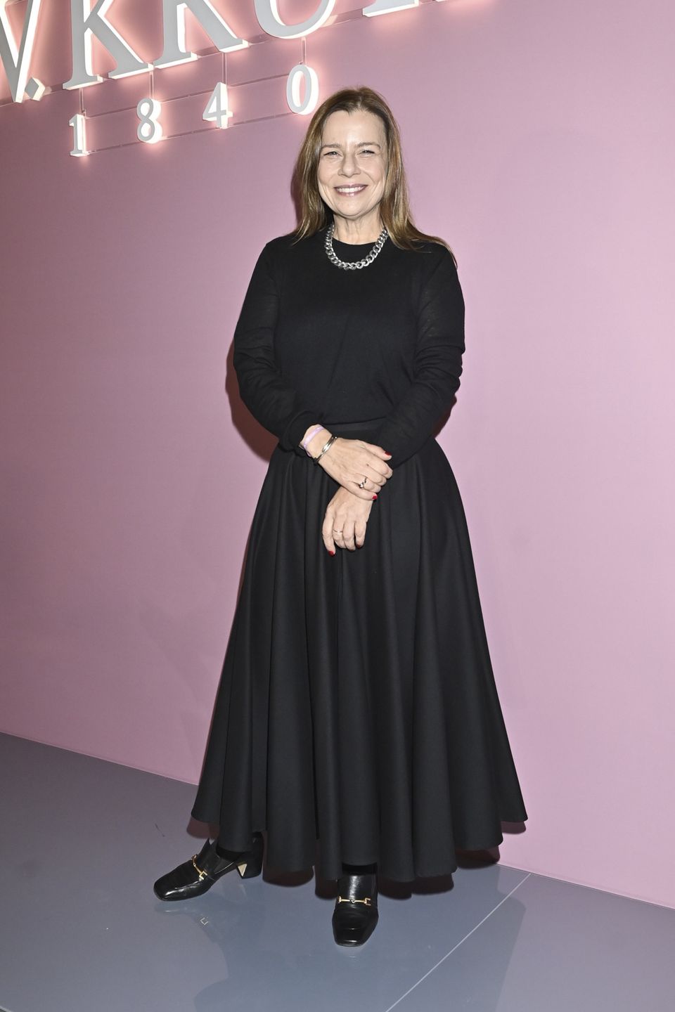 Agata Kulesza na ściance