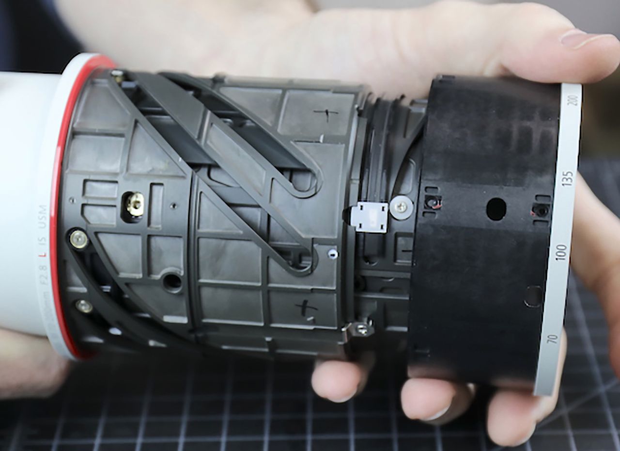 Canon RF 70–200mm F2.8L IS USM – zobacz, co kryje w środku ta konstrukcja