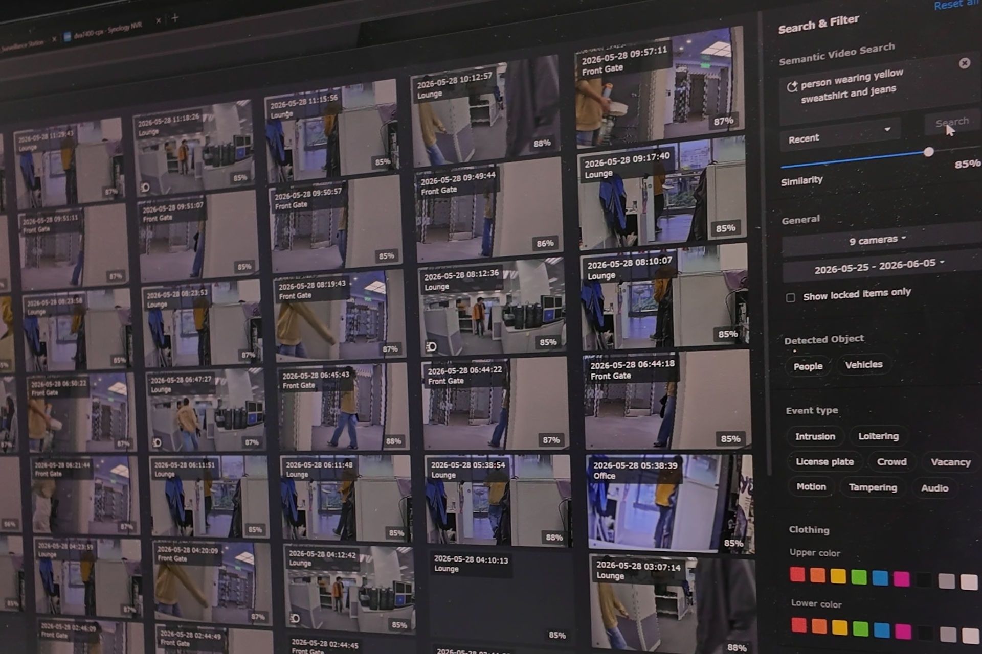 Surveillance Station i opcja szukania zapowiedziana na Computex.