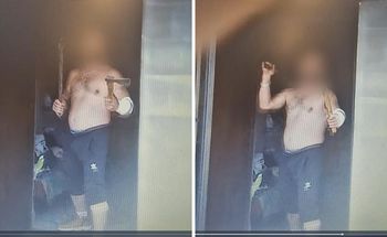 Sąsiadka zadzwoniła na policję. Agresor chciał zaatakować siekierą