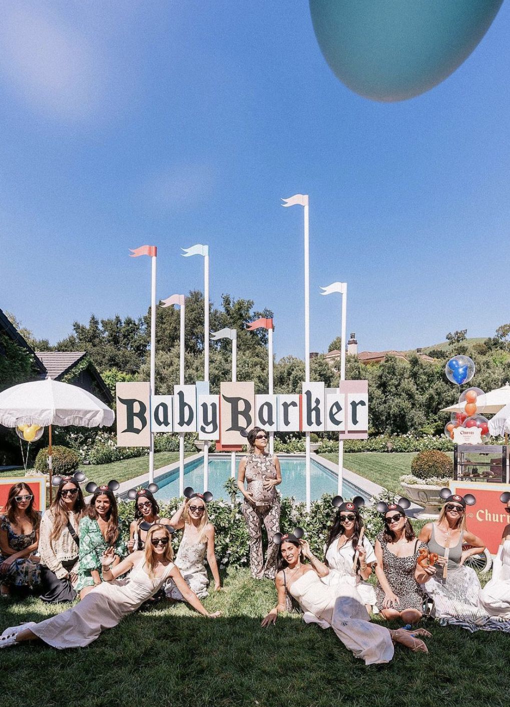 Kourtney Kardashian wyprawiła bajkowe baby shower