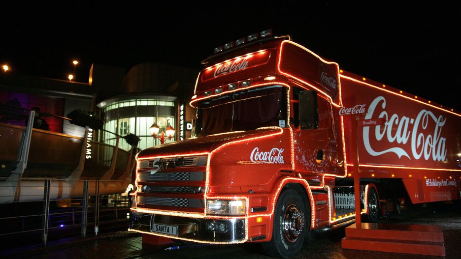 Ciężarówka Coca Cola. Trasa 2023. Wydarzenie już się rozpoczęło