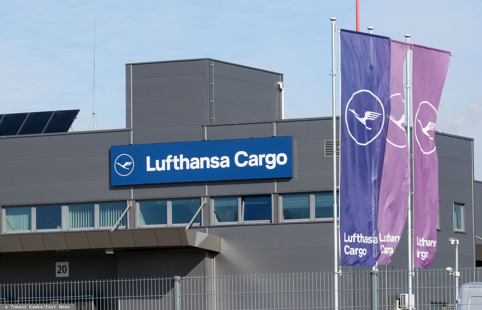 Baza towarowa Lufthansy Cargo na lotnisku w Pyrzowicach