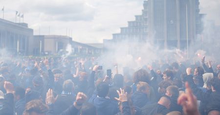 Zamieszki w Brukseli. Policja musiała interweniować. Zatrzymano 10 osób
