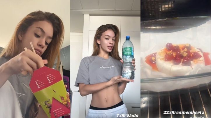 Sofi pokazała, jak wygląda jej jadłospis