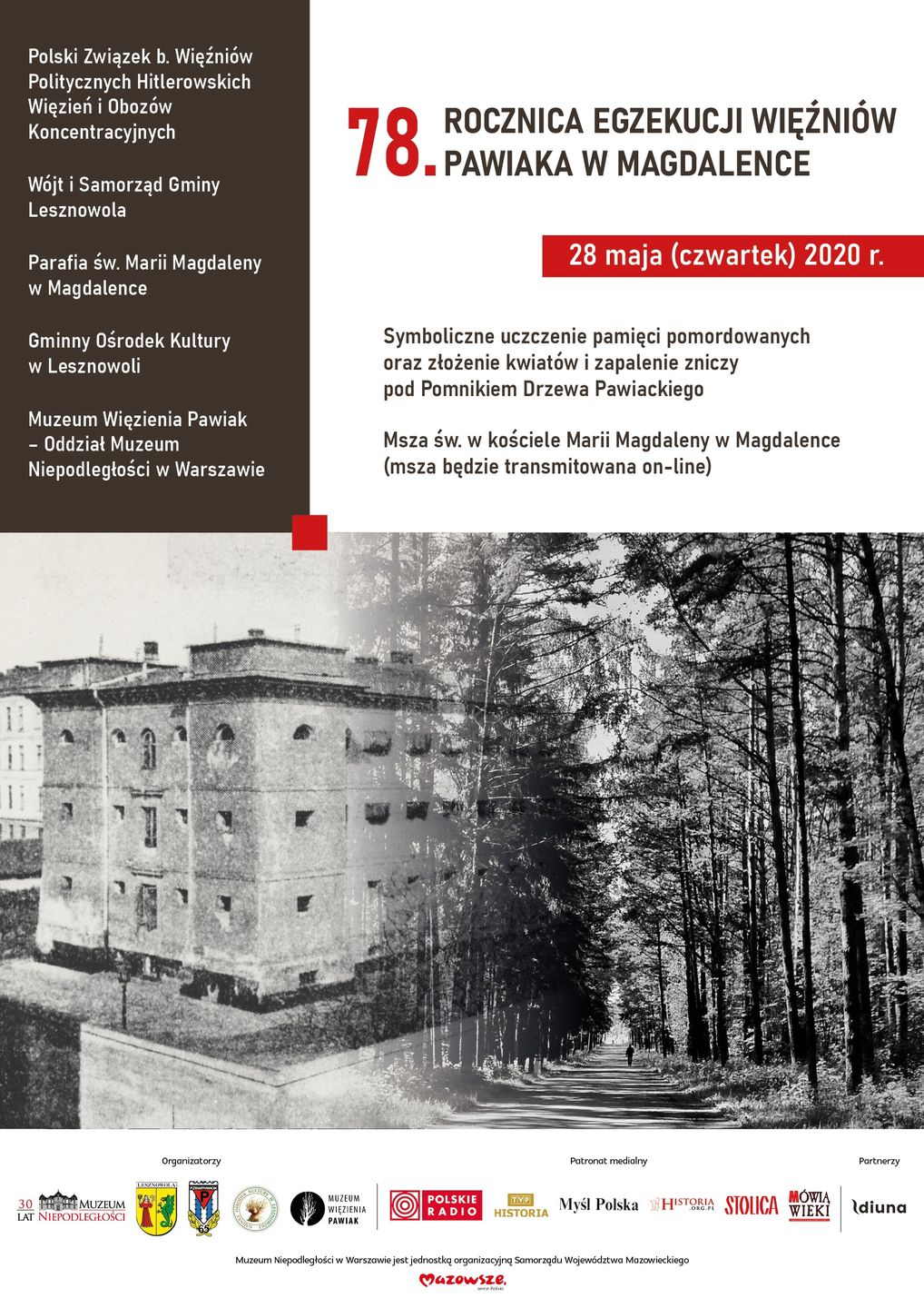 Warszawa. W tym roku przypada 78. rocznica egzekucji