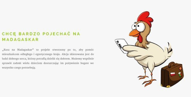 Masz dobre serce? Wyślij kurę na Madagaskar
