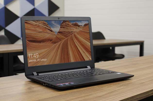 Lenovo Ideapad 110-15ISK (80UD01AWPB) przód laptopa