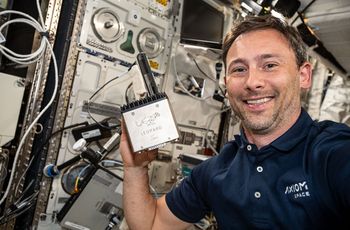 LeopardISS od pół roku na ISS. Polskie algorytmy AI przeszły próbę