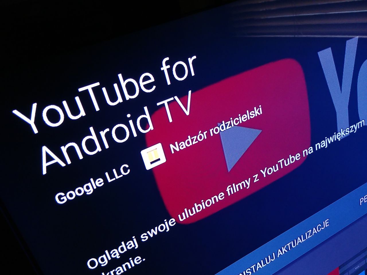 YouTube na Androidzie TV z pozornie ukrytymi funkcjami. Aktualizacja dodała nowe opcje