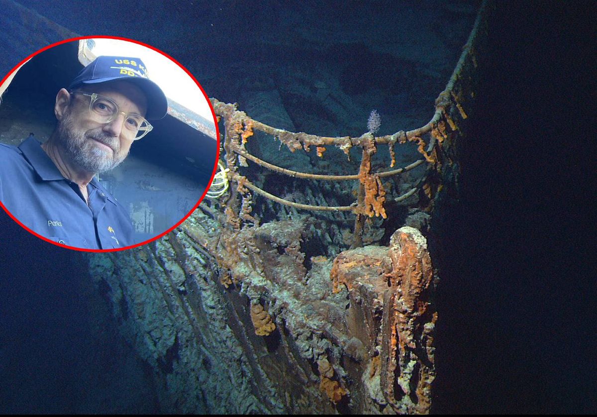 Park Stephenson był ekspertem na planie filmu Jamesa Camerona "Titanic" 