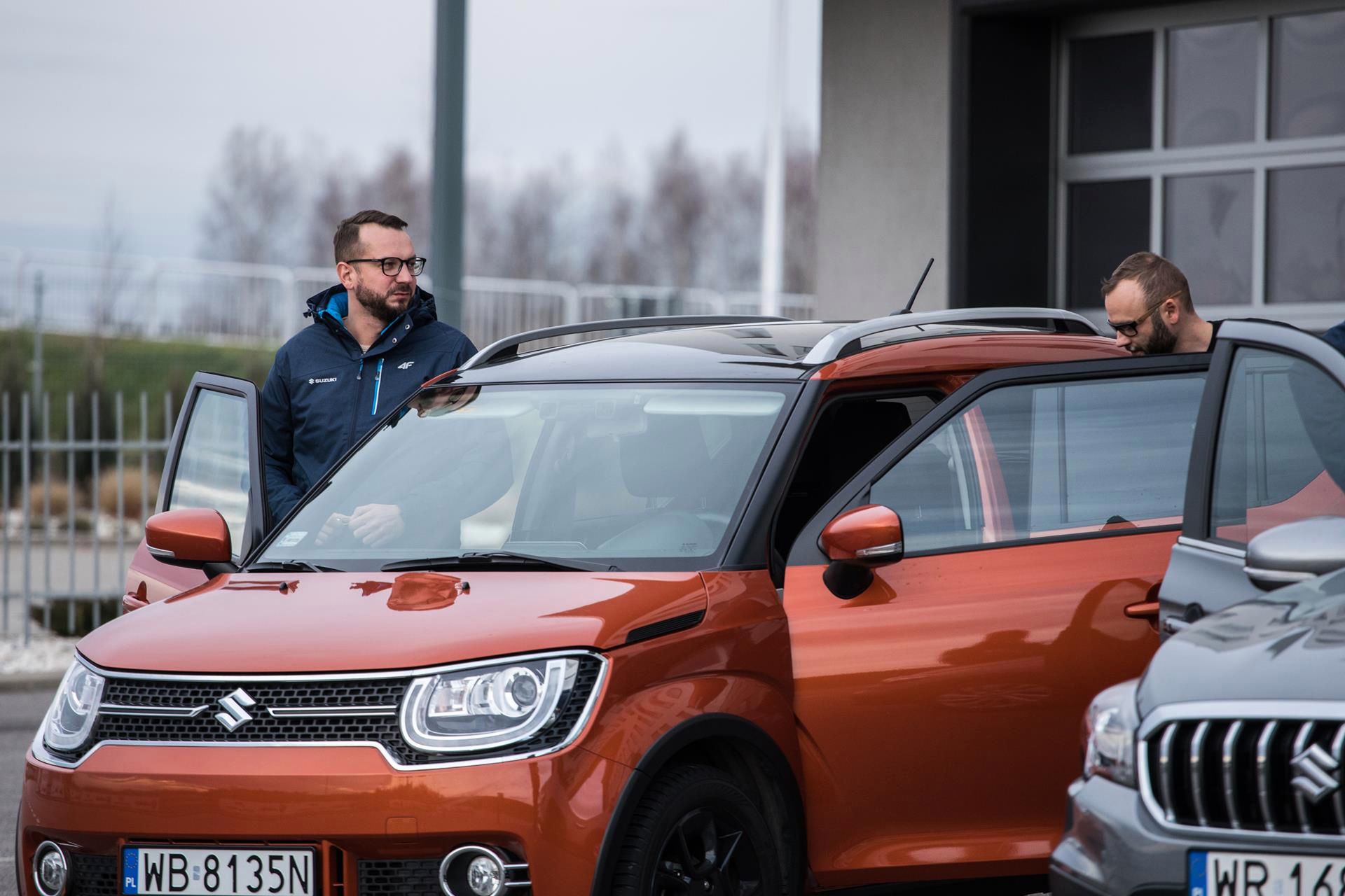 Zajęcia praktyczne zacząłem od mojego ulubieńca w gamie Suzuki - małego, sprytnego malucha Ignisa.