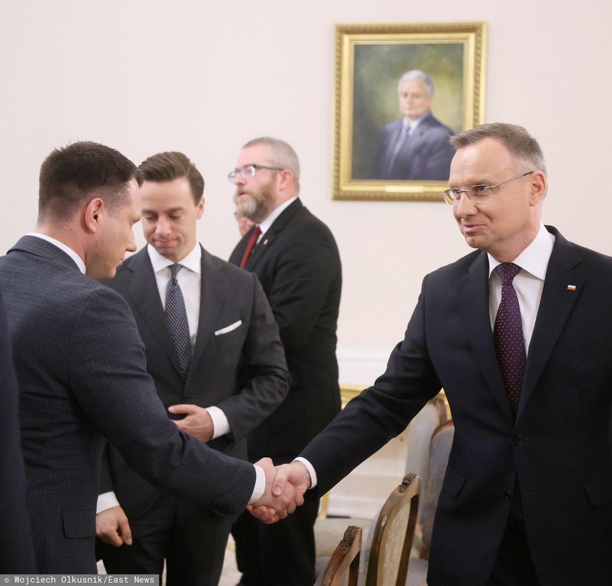 Konsultacje ws. nowego rządu w Pałacu Prezydenckim. Prezydent Andrzej Duda ma nowy plan wobec Konfederacji?
