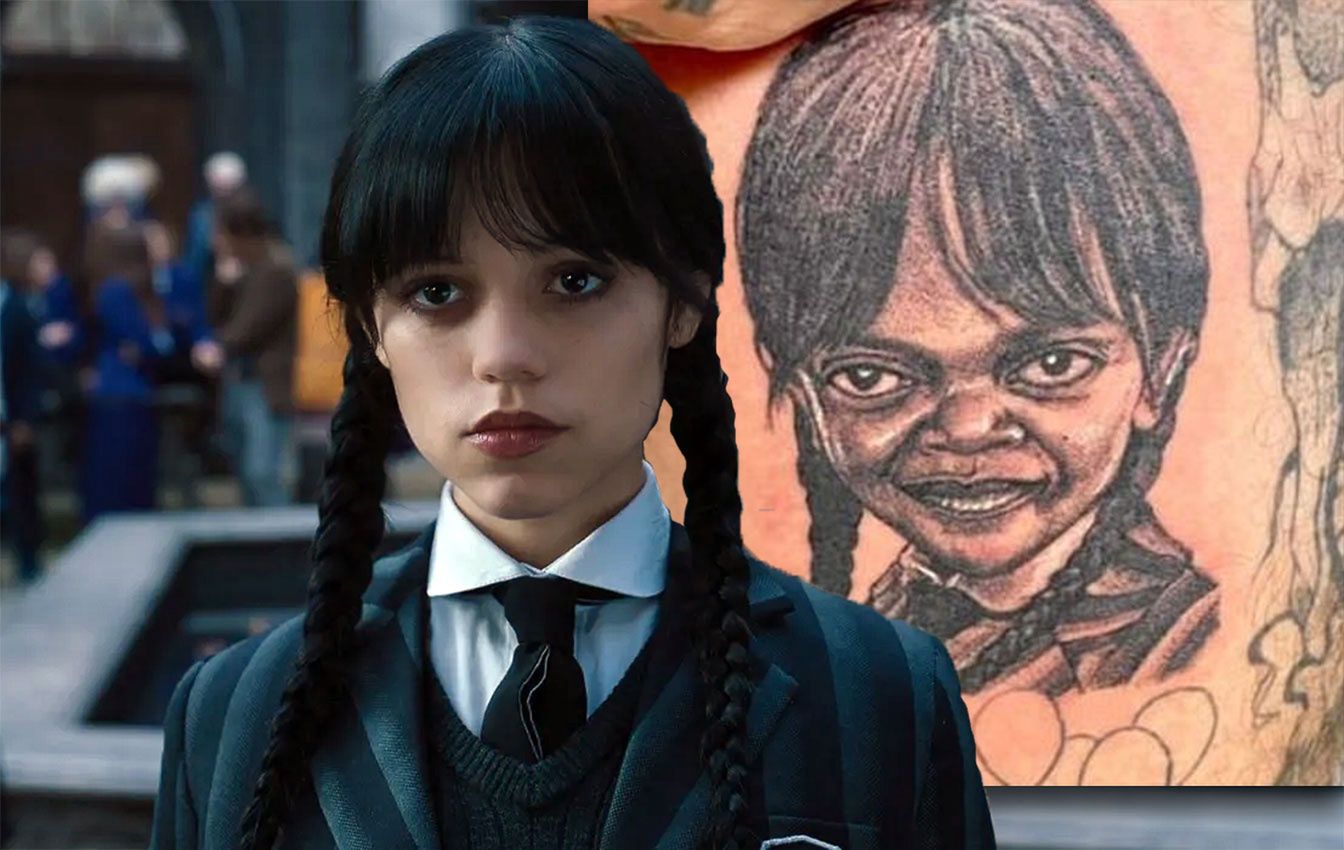 Jenna Ortega jako Wednesday Addams