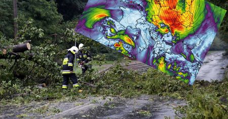 Cyklon Tymoteusz namieszał w pogodzie. Alerty IMGW niemal w całym kraju