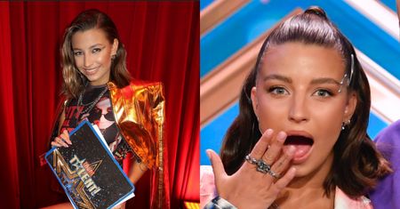 "Fanka" ZACZEPIA Julię Wieniawę: "A na karku tatuaż oko Illuminati". Od razu pospieszyła z odpowiedzią (FOTO)